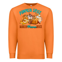 Carrot Pumpkin Spice Make Mama Nice Premium Sweatshirt - FaDigitalArtStudio