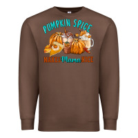 Chestnut Pumpkin Spice Make Mama Nice Premium Sweatshirt - FaDigitalArtStudio