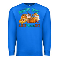 True Royal Pumpkin Spice Make Mama Nice Premium Sweatshirt - FaDigitalArtStudio