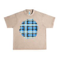 French Oak Winter Tartan Patch Urban Heavy Tee - BundleAndBundleShop