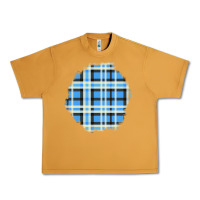 Peanut Butter Winter Tartan Patch Urban Heavy Tee - BundleAndBundleShop