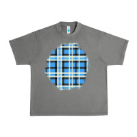 Tornado Winter Tartan Patch Urban Heavy Tee - BundleAndBundleShop