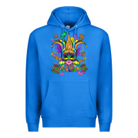 True Royal mardi gras mask Premium Hoodie - OliviaCreatesArt