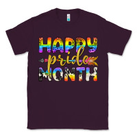 Plum Western Happy Pride Month LGBTQ+ Classic Tee - BundleAndBundleShop