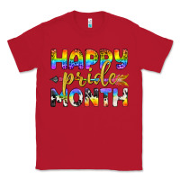 Red Western Happy Pride Month LGBTQ+ Classic Tee - BundleAndBundleShop