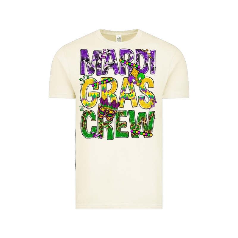 Mardi Gras Crew Vintage Tee by BundleAndBundleShop | Teevron