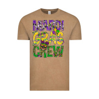 Vintage Coffee Mardi Gras crew Vintage Tee - BundleAndBundleShop
