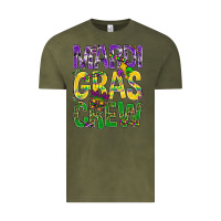 Vintage Olive Mardi Gras crew Vintage Tee - BundleAndBundleShop