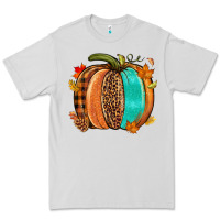 Dove Grey Fall leopard pumpkin Premium Tee - NancyCooperArtShop