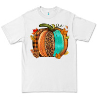 White Fall leopard pumpkin Premium Tee - NancyCooperArtShop