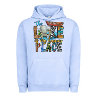 Pigment Grape Ice the lakes my happy place Urban Hoodie - CowhideDigitalArt