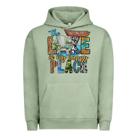 Pigment Oil Green the lakes my happy place Urban Hoodie - CowhideDigitalArt
