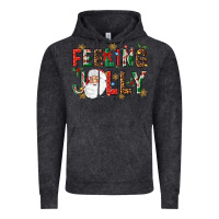 Vintage Black Feeling Jolly Vintage Hoodie - NancyCooperArtShop