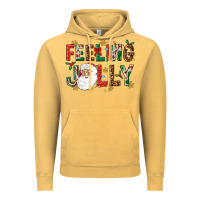 Vintage Mustard Feeling Jolly Vintage Hoodie - NancyCooperArtShop