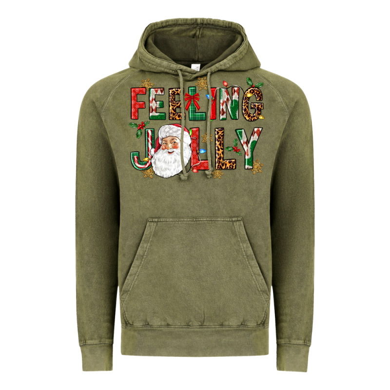 Feeling Jolly Vintage Hoodie by NancyCooperArtShop | Teevron