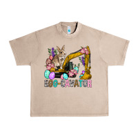 French Oak Egg Cavator Easter Urban Heavy Tee - BundleAndBundleShop