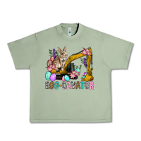 Oil Green Egg Cavator Easter Urban Heavy Tee - BundleAndBundleShop