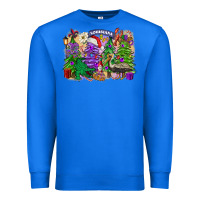 True Royal Christmas Louisiana Mardi Gras trees Premium Sweatshirt - FaDigitalArtStudio