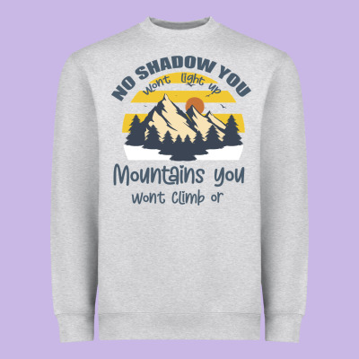 Christian No Shadow You Wont Light Up No Mountain Heavyweight Sweatshirt Designed By Bettercallsaul