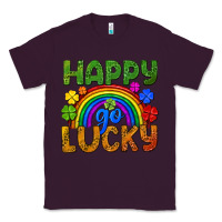 Plum Western Happy Go Lucky LGBTQ+ Classic Tee - BundleAndBundleShop