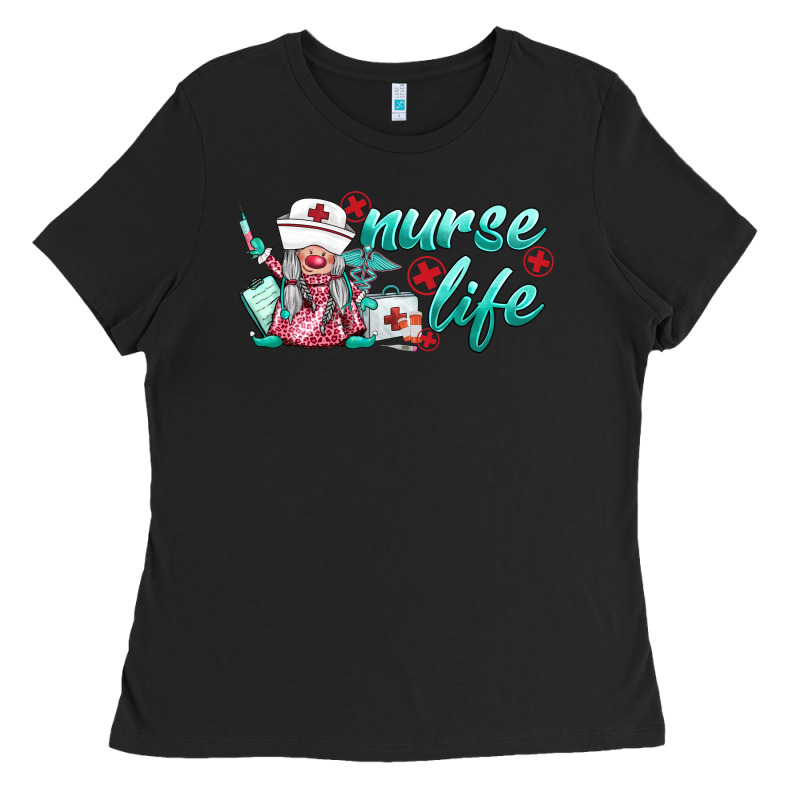 Nurse Life Gnomies Ladies Tee by BarkalooDesign | Teevron