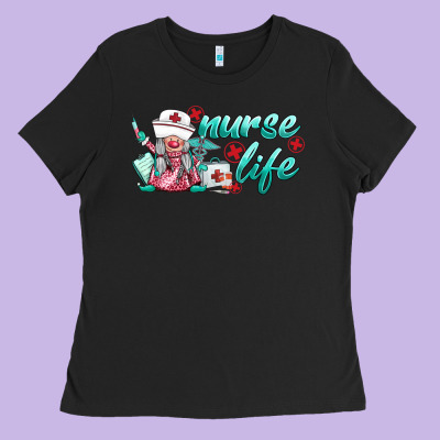 Nurse Life Gnomies Ladies Tee Designed By Barkaloodesign