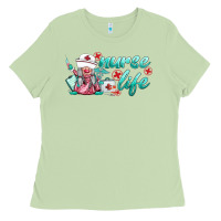 Matcha nurse life gnomies Ladies Tee - BarkalooDesign