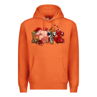 Carrot love with pig olivia Premium Hoodie - OliviaCreatesArt