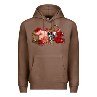 Chestnut love with pig olivia Premium Hoodie - OliviaCreatesArt