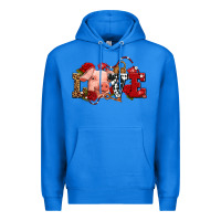 True Royal love with pig olivia Premium Hoodie - OliviaCreatesArt