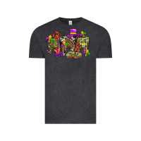 Vintage Black mardi gras dental Vintage Tee - BundleAndBundleShop