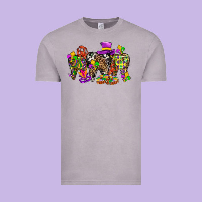 Mardi Gras Dental Vintage Tee Designed By Bundleandbundleshop