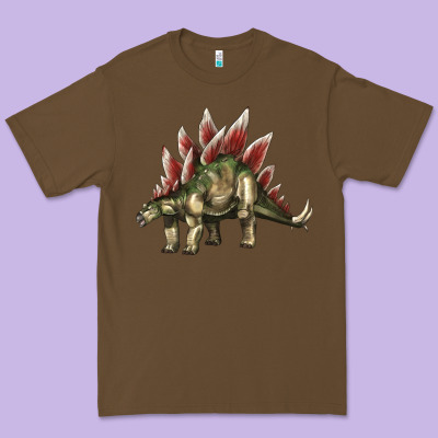 Stegosaurus Premium Tee Designed By Lillyallendesigns