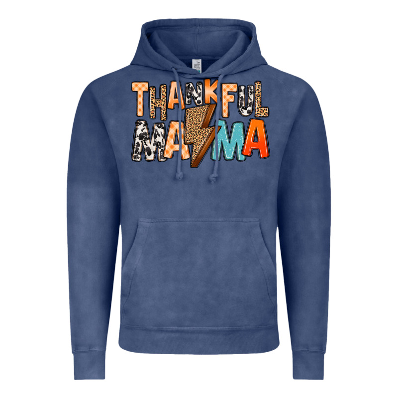 Thankful Mama Vintage Hoodie by MaliasSmallBusiness | Teevron