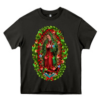 Asphalt our lady of guadalupe christmas Heavy Core Tee - Jasminsmagicworld