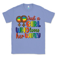 Just A Girl Who Loves Her Wifey Classic Tee | Teevron