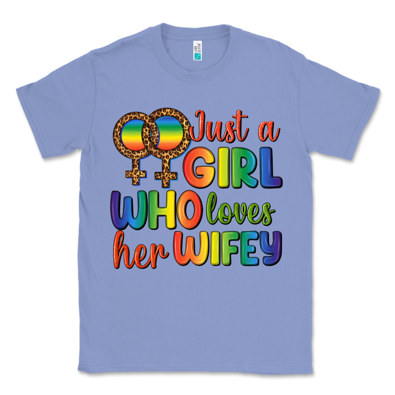 Just A Girl Who Loves Her Wifey Classic Tee by BundleAndBundleShop | Teevron