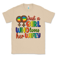 Mushroom Just A Girl Who Loves Her Wifey Classic Tee - BundleAndBundleShop