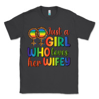 Smoke Just A Girl Who Loves Her Wifey Classic Tee - BundleAndBundleShop