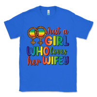 True Royal Just A Girl Who Loves Her Wifey Classic Tee - BundleAndBundleShop