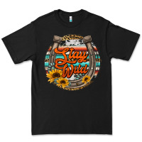 Black stay wild horseshoe Premium Tee - Jasminsmagicworld