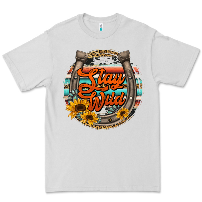 Stay Wild Horseshoe Premium Tee by Jasminsmagicworld | Teevron