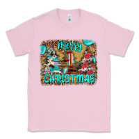 Bubblegum Pink merry christmas Classic Tee - JahusDesignShop