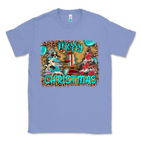 Colony Blue merry christmas Classic Tee - JahusDesignShop