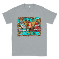 Heather Grey merry christmas Classic Tee - JahusDesignShop