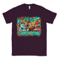 Plum merry christmas Classic Tee - JahusDesignShop