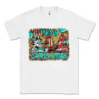 White merry christmas Classic Tee - JahusDesignShop