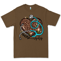 Cacao nurse leopard heart Premium Tee - JahusDesignShop