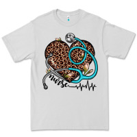 Dove Grey nurse leopard heart Premium Tee - JahusDesignShop