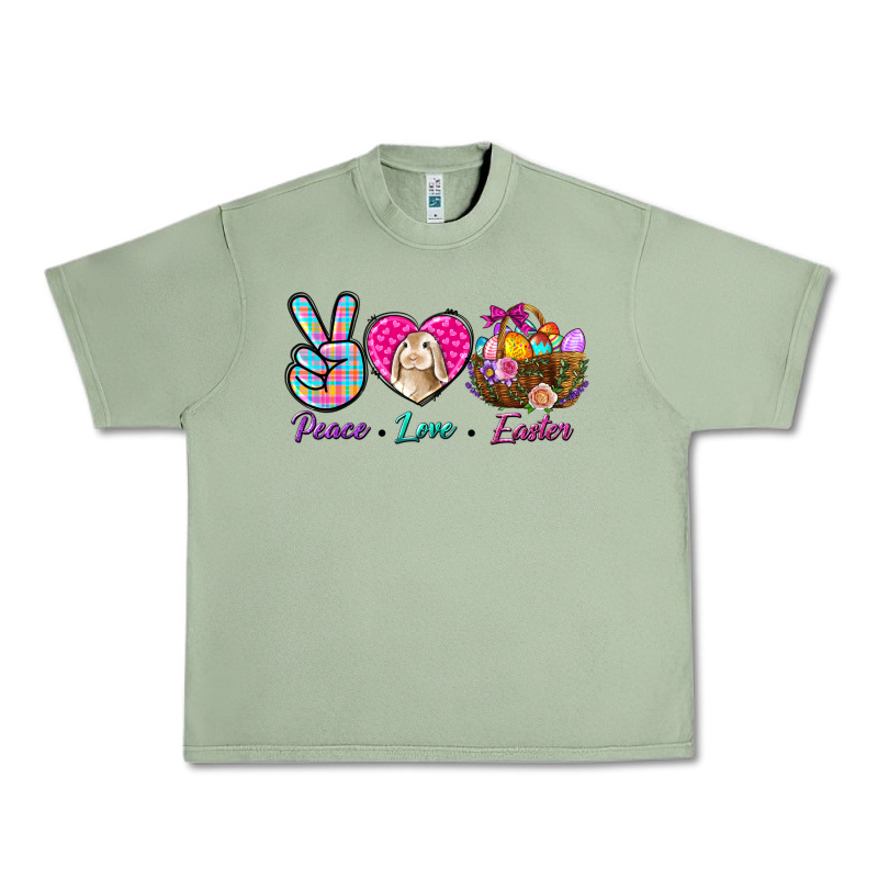 Peace Love Easter Urban Heavy Tee by BundleAndBundleShop | Teevron